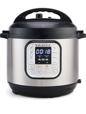 Instant Pot Duo 7-in-1 Electric Pressure Cooker, Slow Cooker & Warmer, 8 Quart